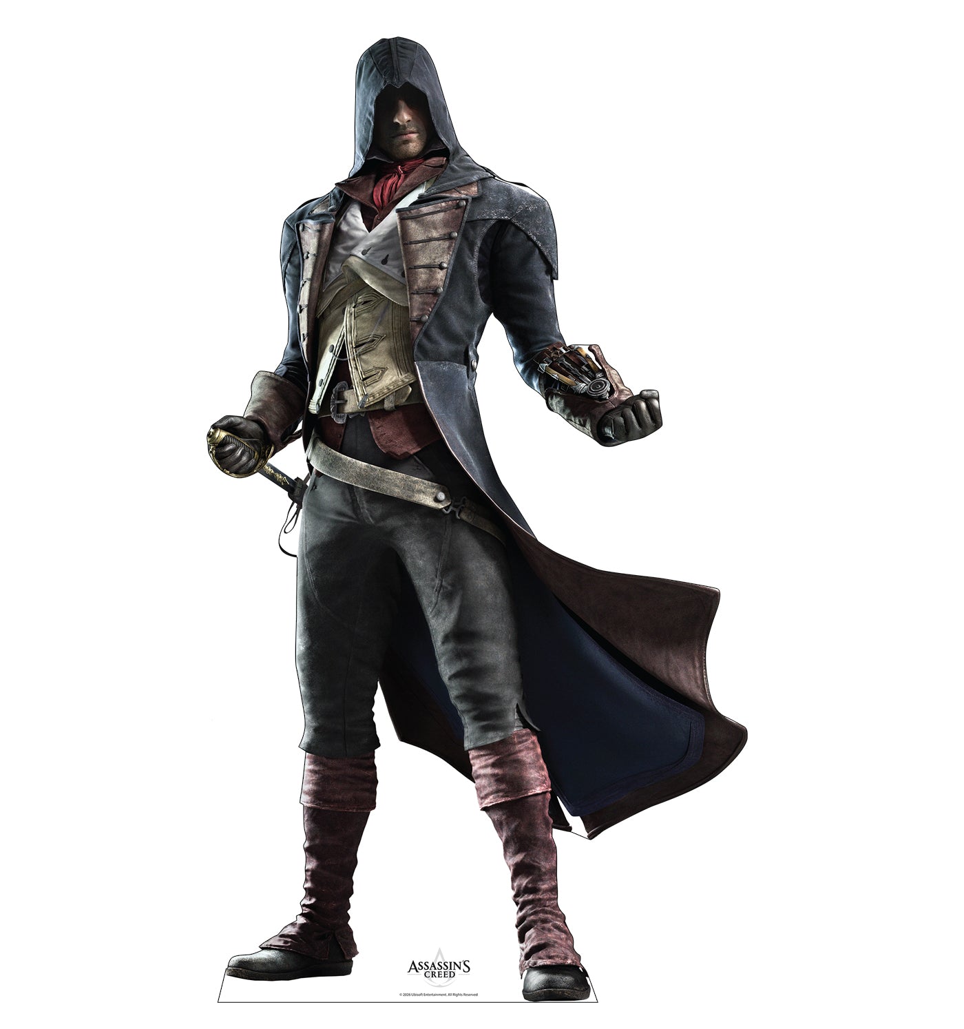 assassin's creed unity gear Assassin's Creed Unity Arno Dorian Life-Size Standee Official – The Official Ubisoft Gear Shop
