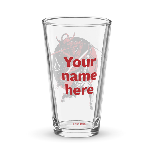 Assassin's Creed Shadows Naoe & Yasuke Personalized Pint Glass