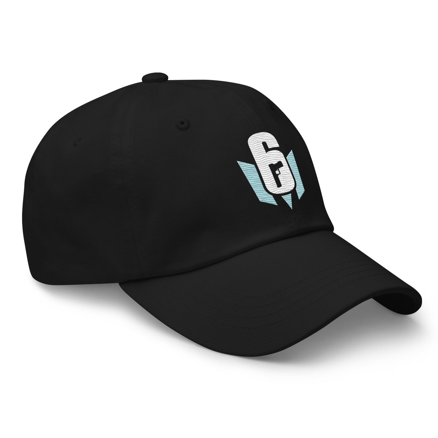 Six Mobile Embroidered Hat Logo