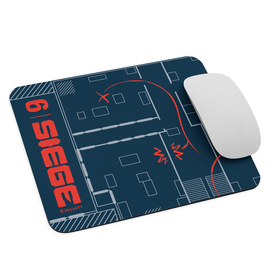 Six Siege Map Mouse Pad