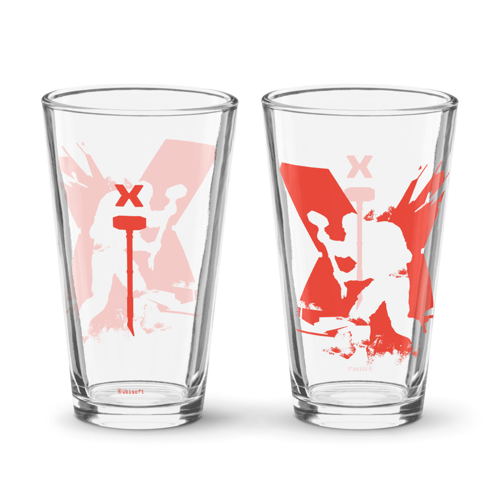 Six Siege: Siege X Sledge Pint Glass