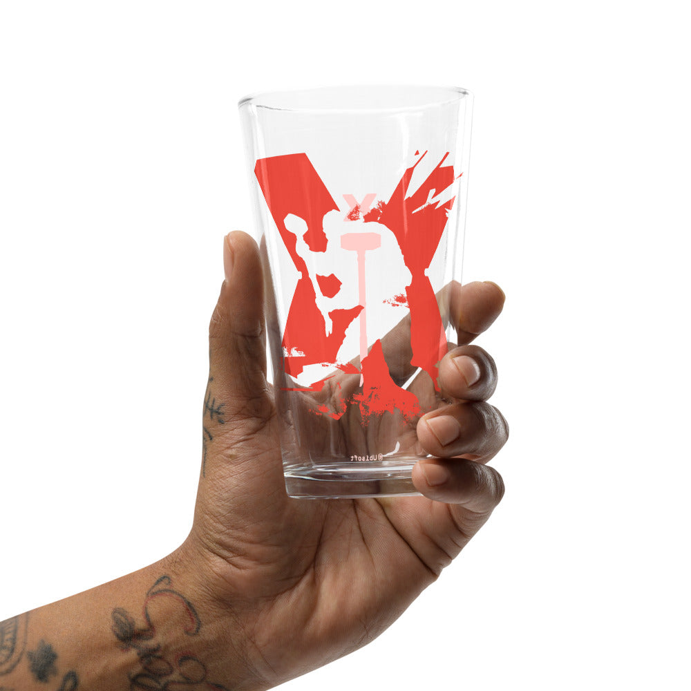 Six Siege: Siege X Sledge Pint Glass