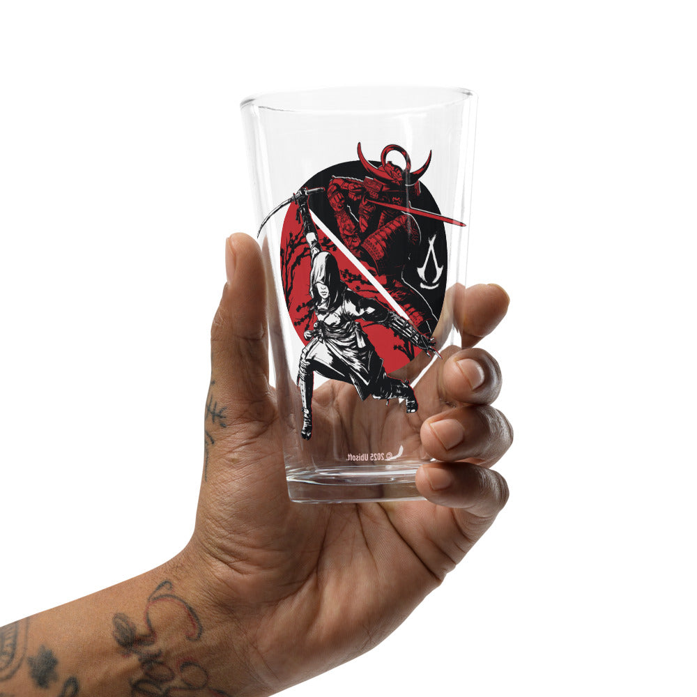 Assassin's Creed Shadows Naoe & Yasuke Personalized Pint Glass