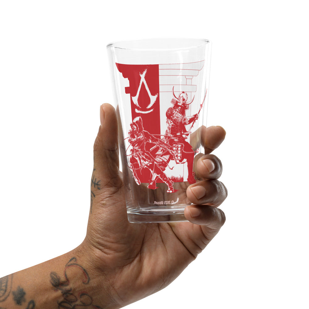 Assassin's Creed Shadows Torii Gate Personalized Pint Glass