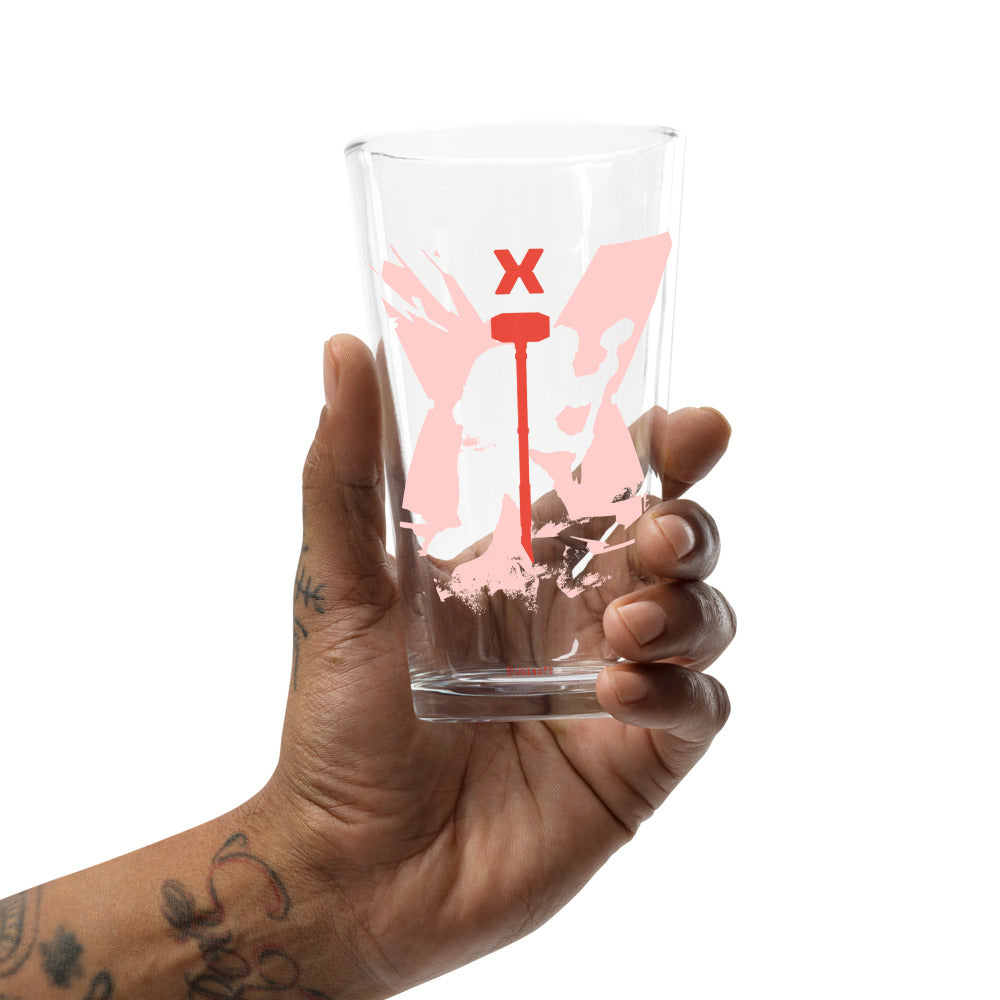 Six Siege: Siege X Sledge Pint Glass