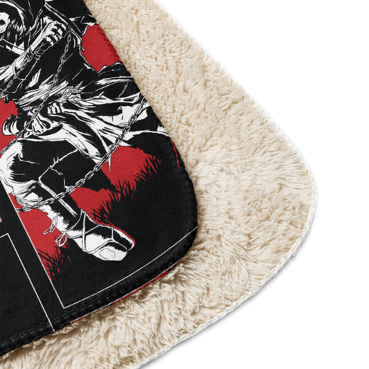 Assassin's Creed Shadows Yasuke & Naoe Sherpa Blanket