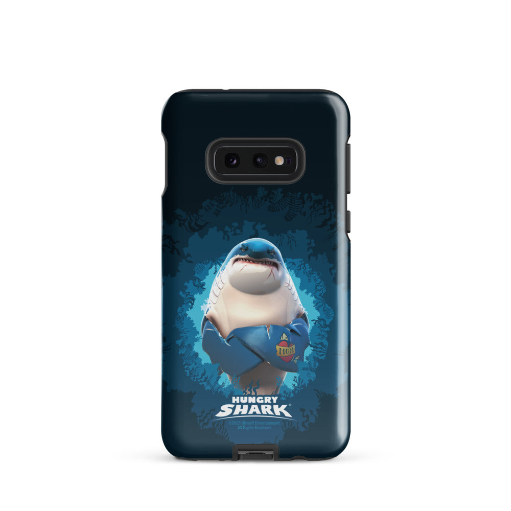 Hungry Shark Great White Samsung Tough Phone Case Samsung Galaxy S10e