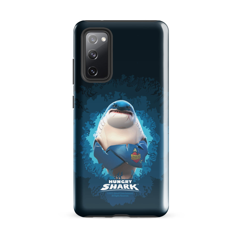 Hungry Shark Great White Samsung Tough Phone Case Samsung Galaxy S20 Fe
