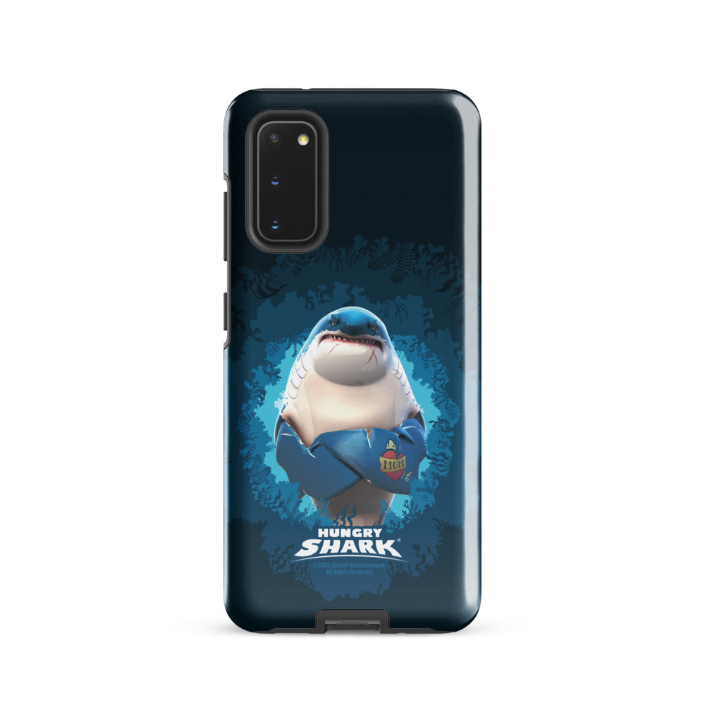 Hungry Shark Great White Samsung Tough Phone Case Samsung Galaxy S20
