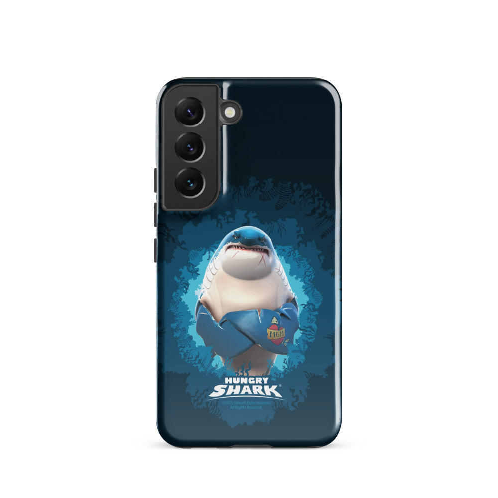 Hungry Shark Great White Samsung Tough Phone Case Samsung Galaxy S22