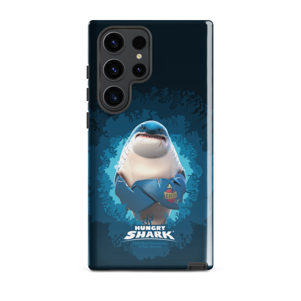 Hungry Shark Great White Samsung Tough Phone Case Samsung Galaxy S23 Ultra