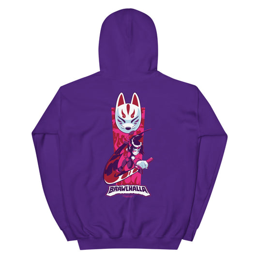 Brawlhalla hattori hoodie - purple