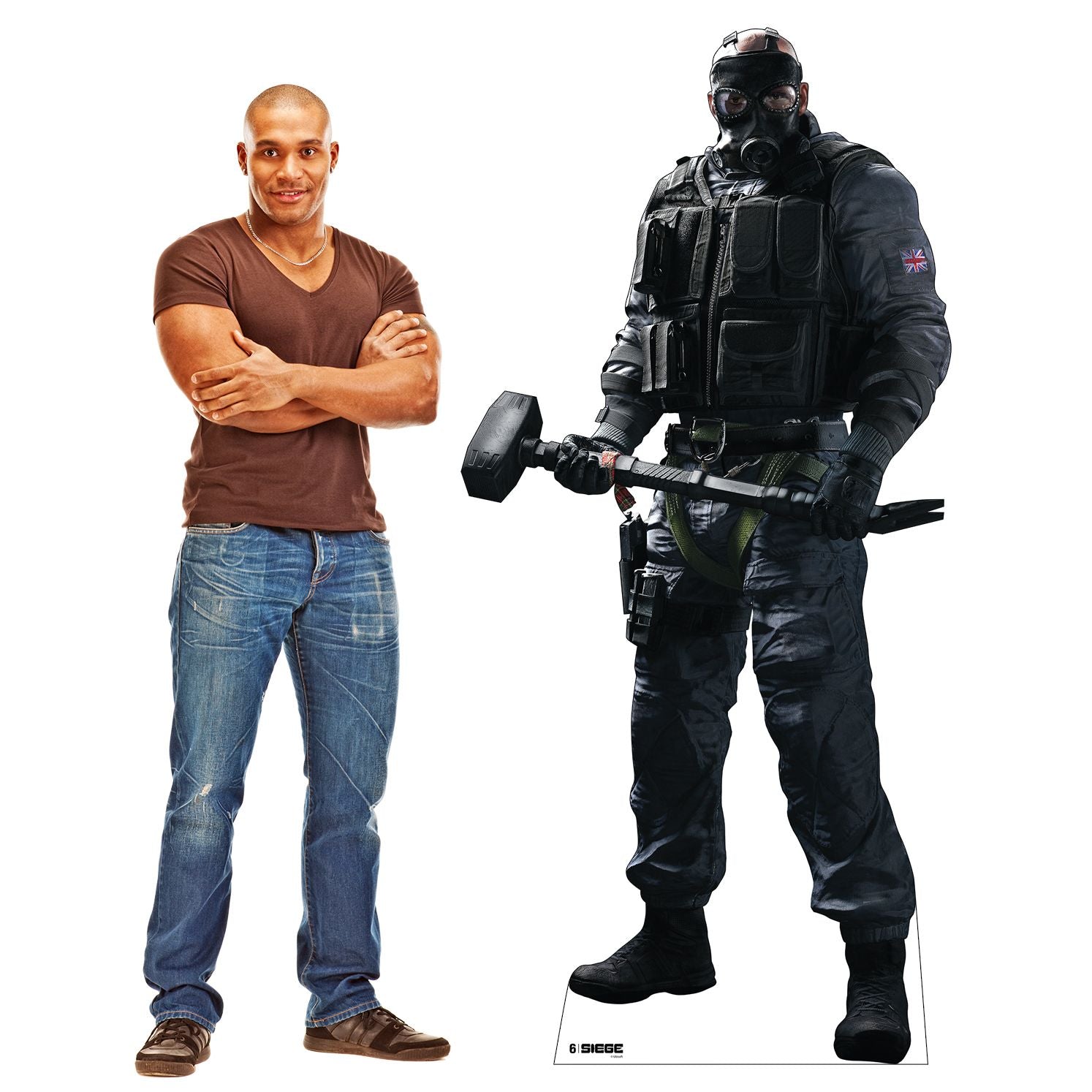 Rainbow Six Siege Sledge Standee-2