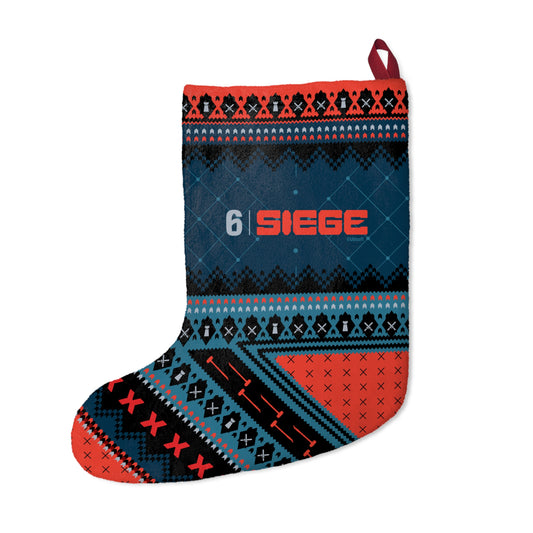 Six Siege Holiday Patterned Stocking