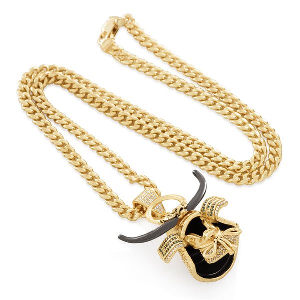 送税込【Assassin's Creed x King Ice】Yasuke Necklace 国内発 Yasuke Necklace | Assassin's Creed Jewelry | King Ice