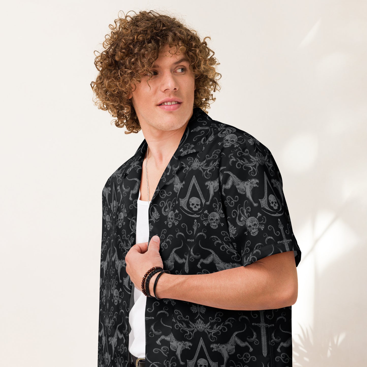 Assassin's Creed: Black Flag Resynced Button-Up Shirt