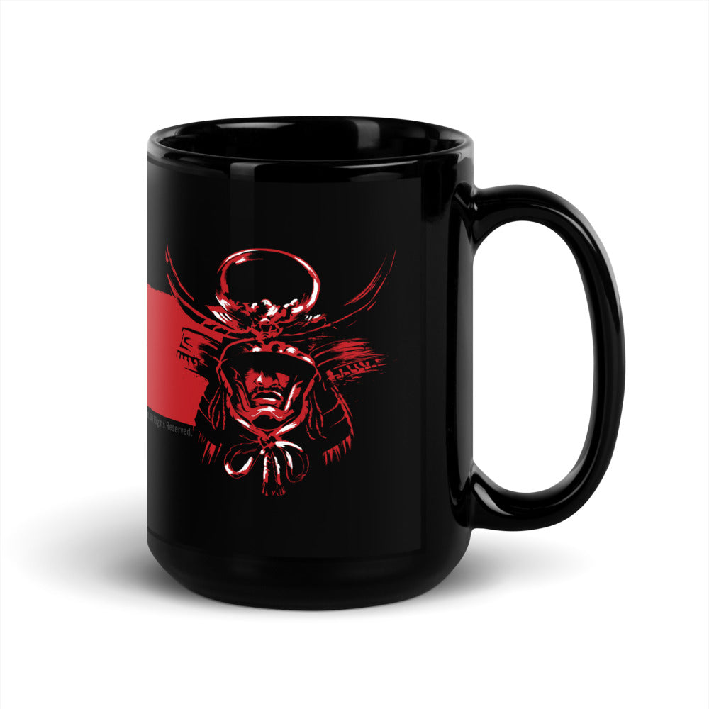 Assassin's Creed Shadows Black Glossy Mug