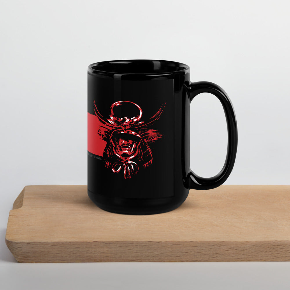 Assassin's Creed Shadows Black Glossy Mug