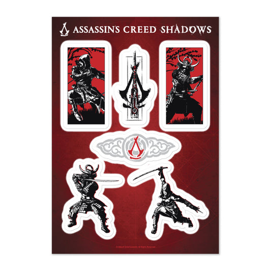 Assassin's Creed Shadows Sticker Sheet