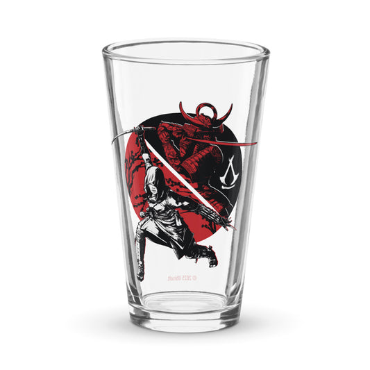 Assassin's Creed Shadows Naoe & Yasuke Personalized Pint Glass