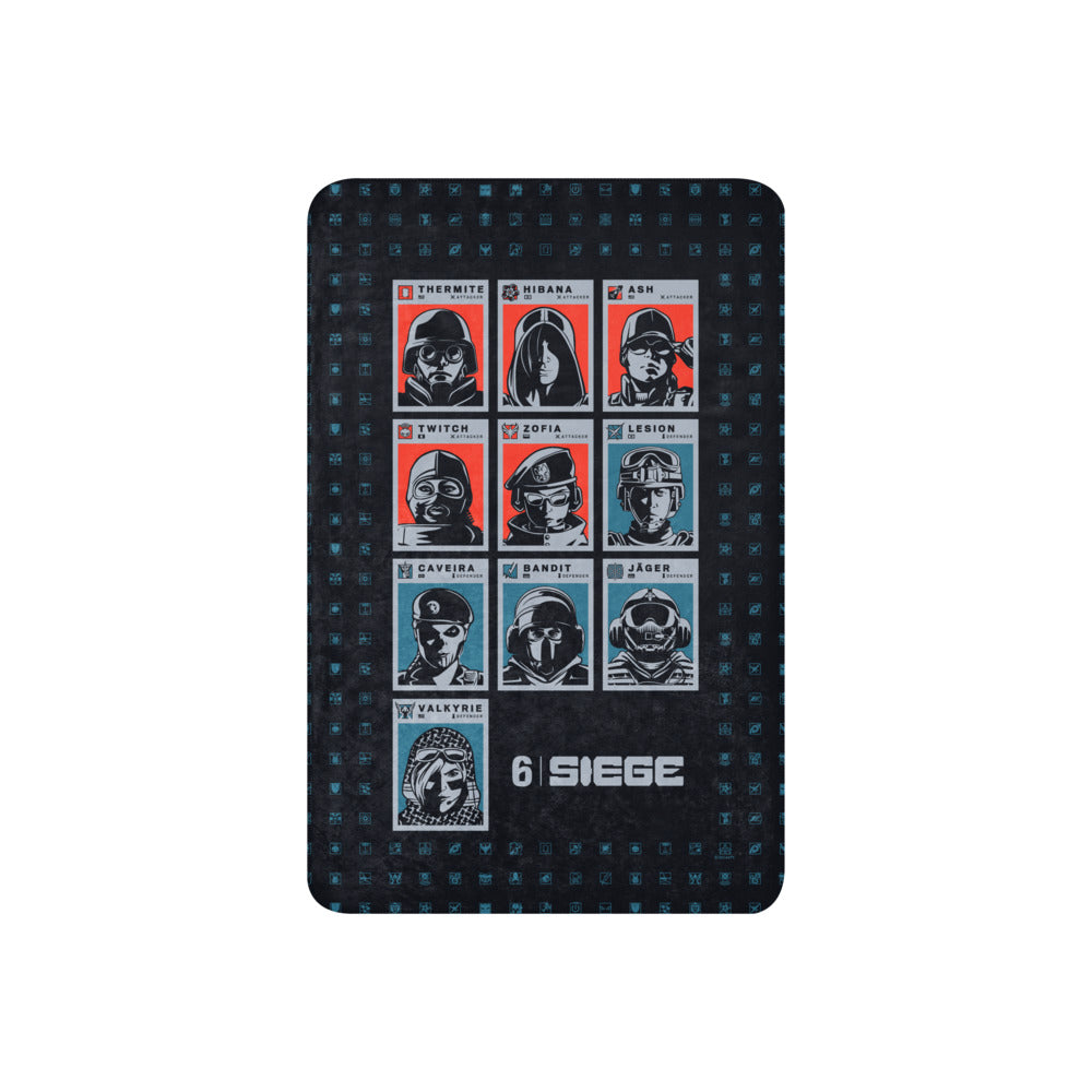 Rainbow Six Siege Operators Sherpa Blanket