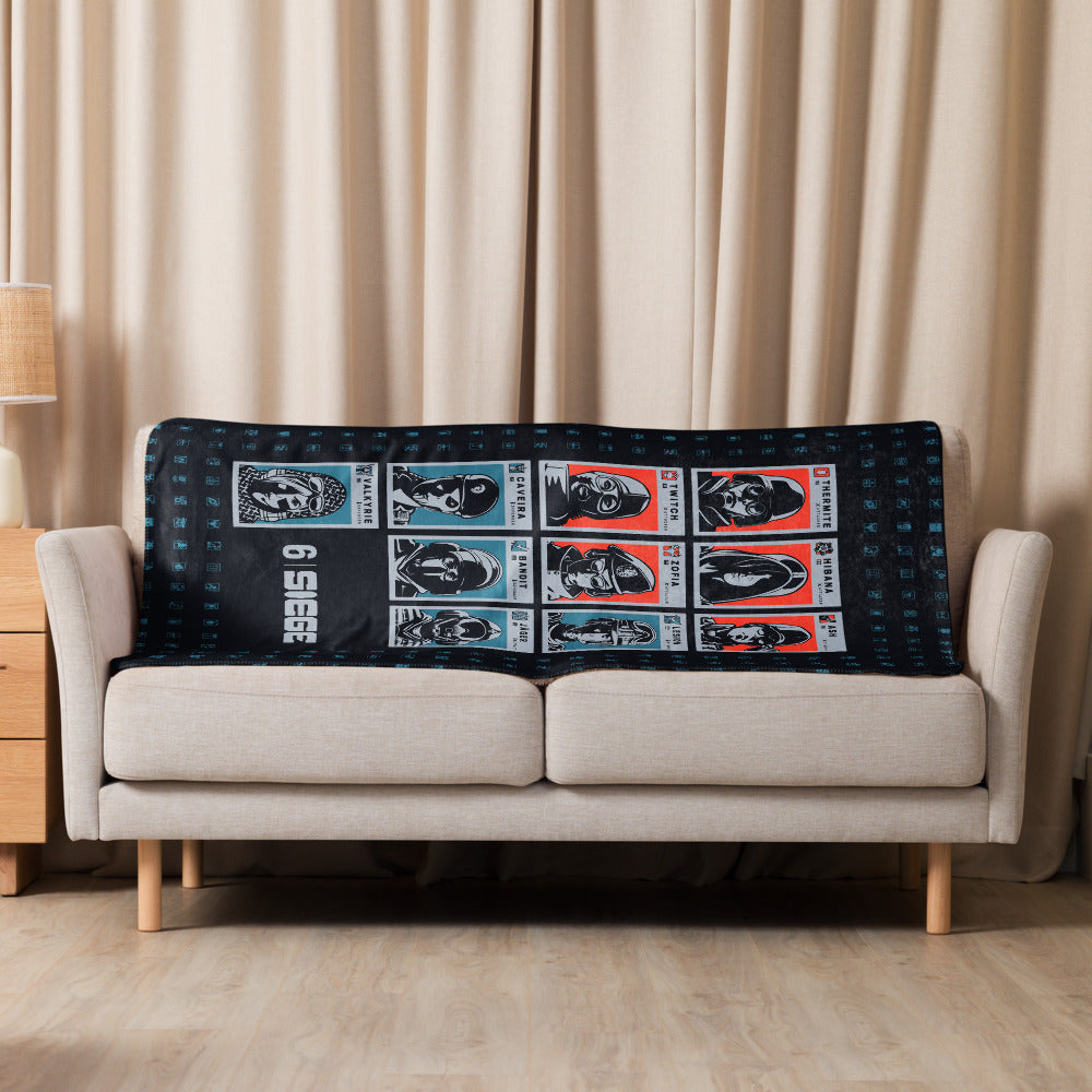 Rainbow Six Siege Operators Sherpa Blanket