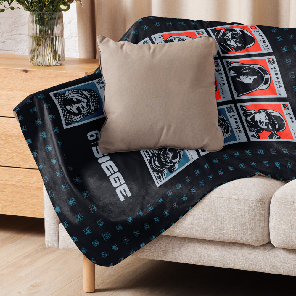 Rainbow Six Siege Operators Sherpa Blanket – The Official