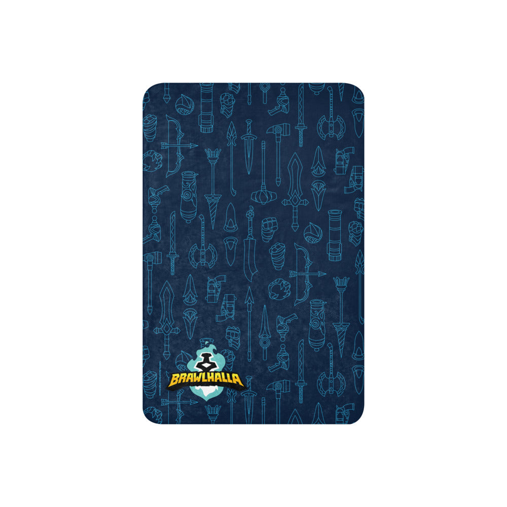 Brawlhalla Pattern Sherpa Blanket