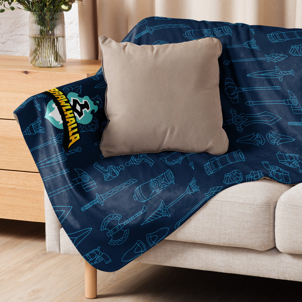 Brawlhalla Pattern Sherpa Blanket