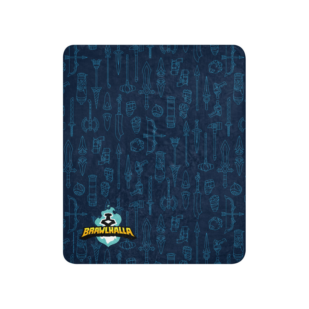 Brawlhalla Pattern Sherpa Blanket