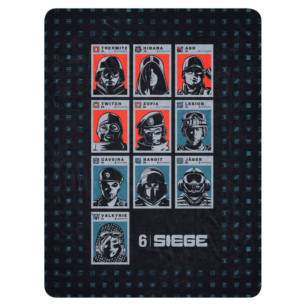 Rainbow Six Siege Operators Sherpa Blanket