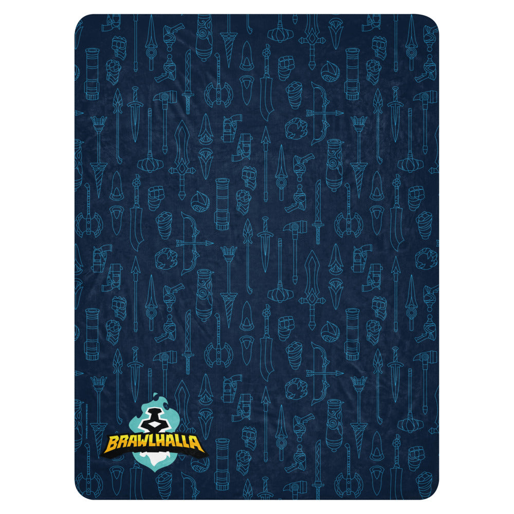 Brawlhalla Pattern Sherpa Blanket