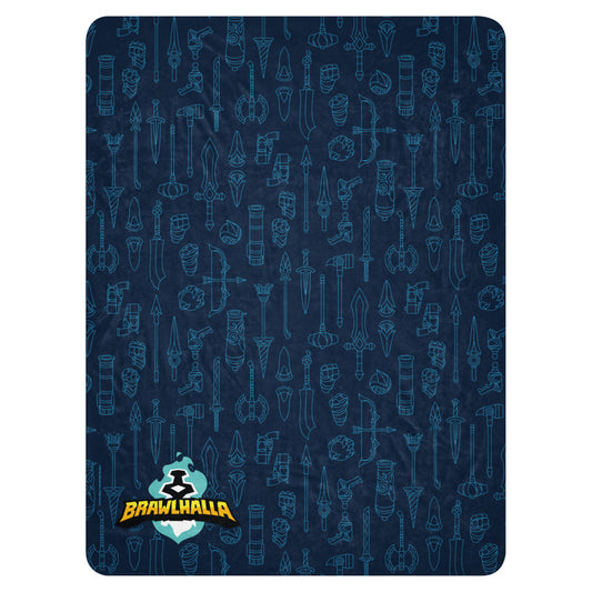 Brawlhalla Pattern Sherpa Blanket