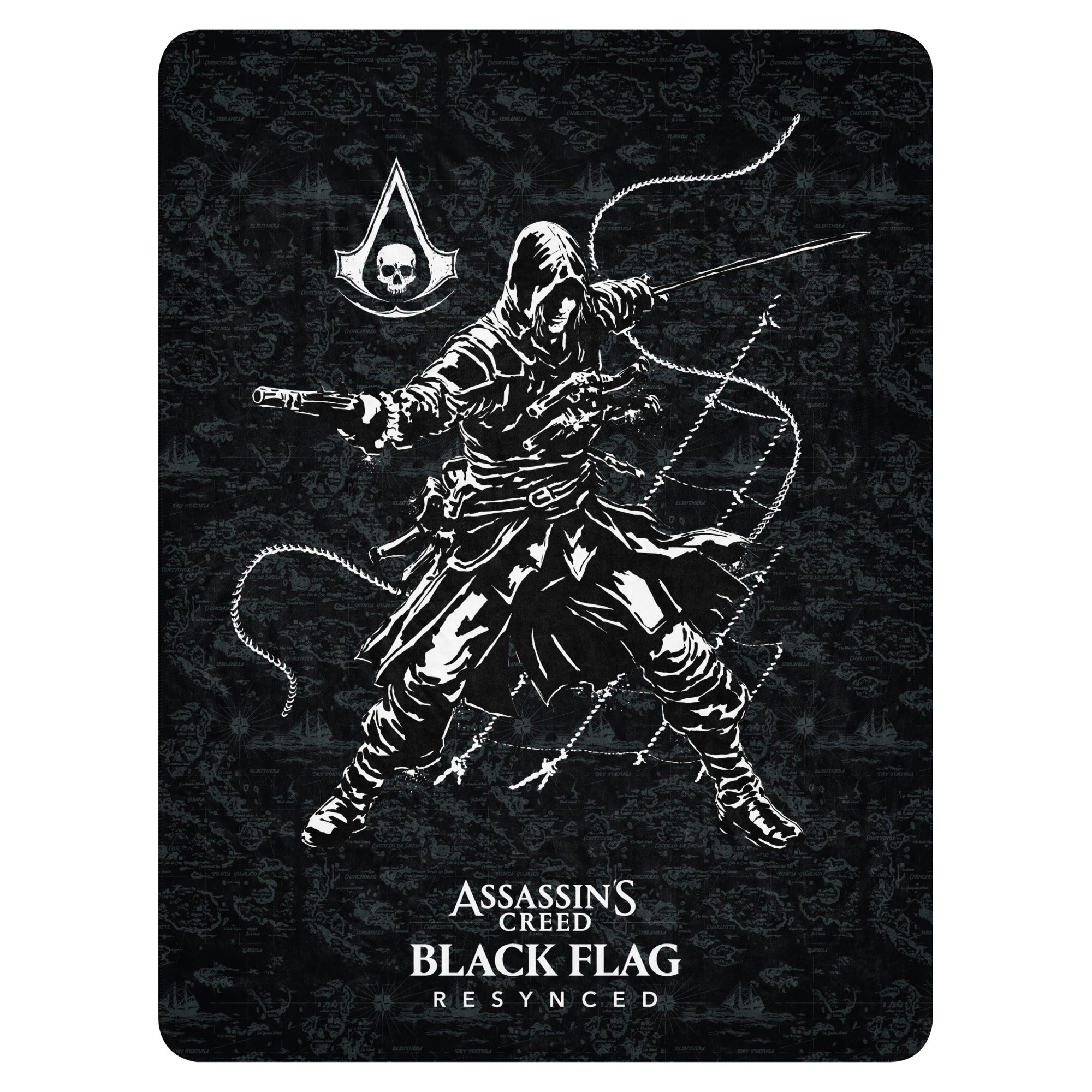 Assassin's Creed: Black Flag Resynced Sherpa Blanket - Edward