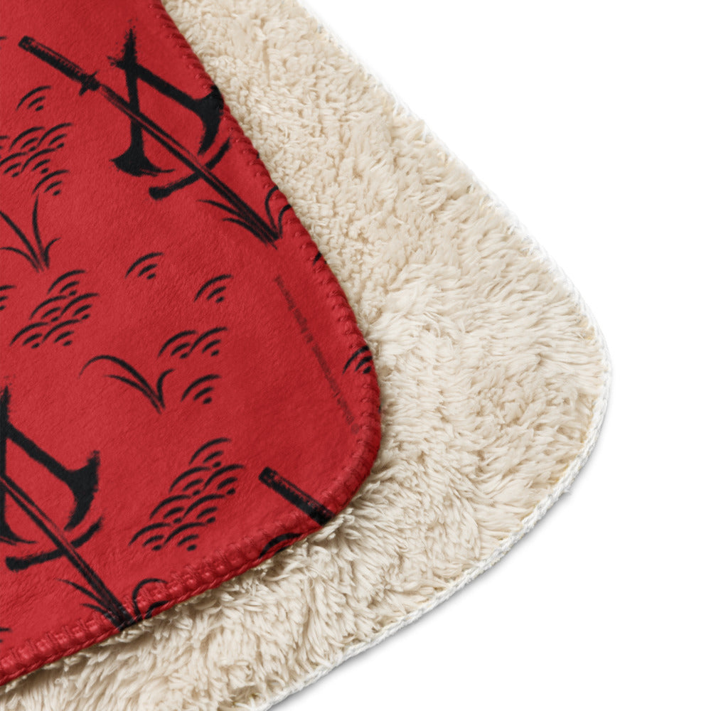 Assassin's Creed Shadows Sherpa Blanket