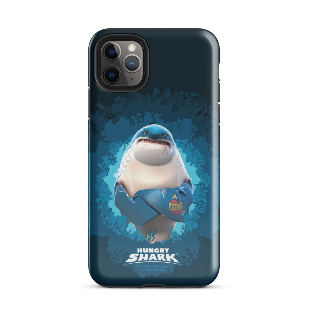 Hungry Shark Great White iPhone Tough Phone Case iPhone 11 Pro Max