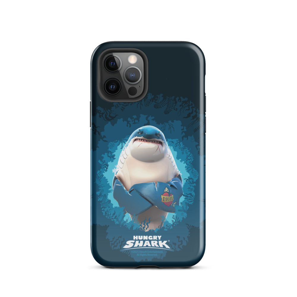 Hungry Shark Great White iPhone Tough Phone Case iPhone 12 Pro