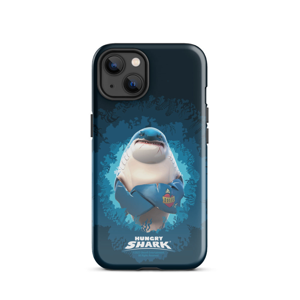 Hungry Shark Great White iPhone Tough Phone Case iPhone 13