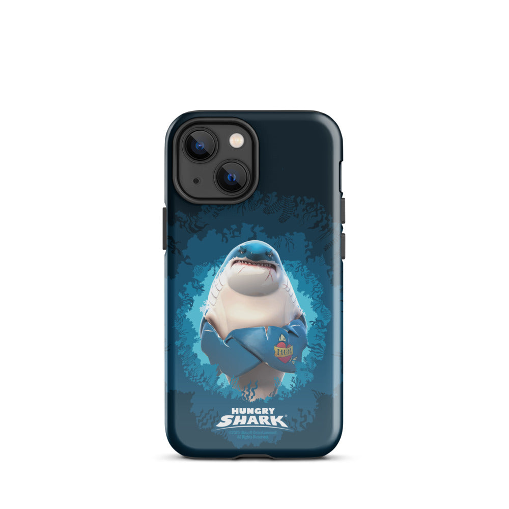 Hungry Shark Great White iPhone Tough Phone Case iPhone 13 Mini