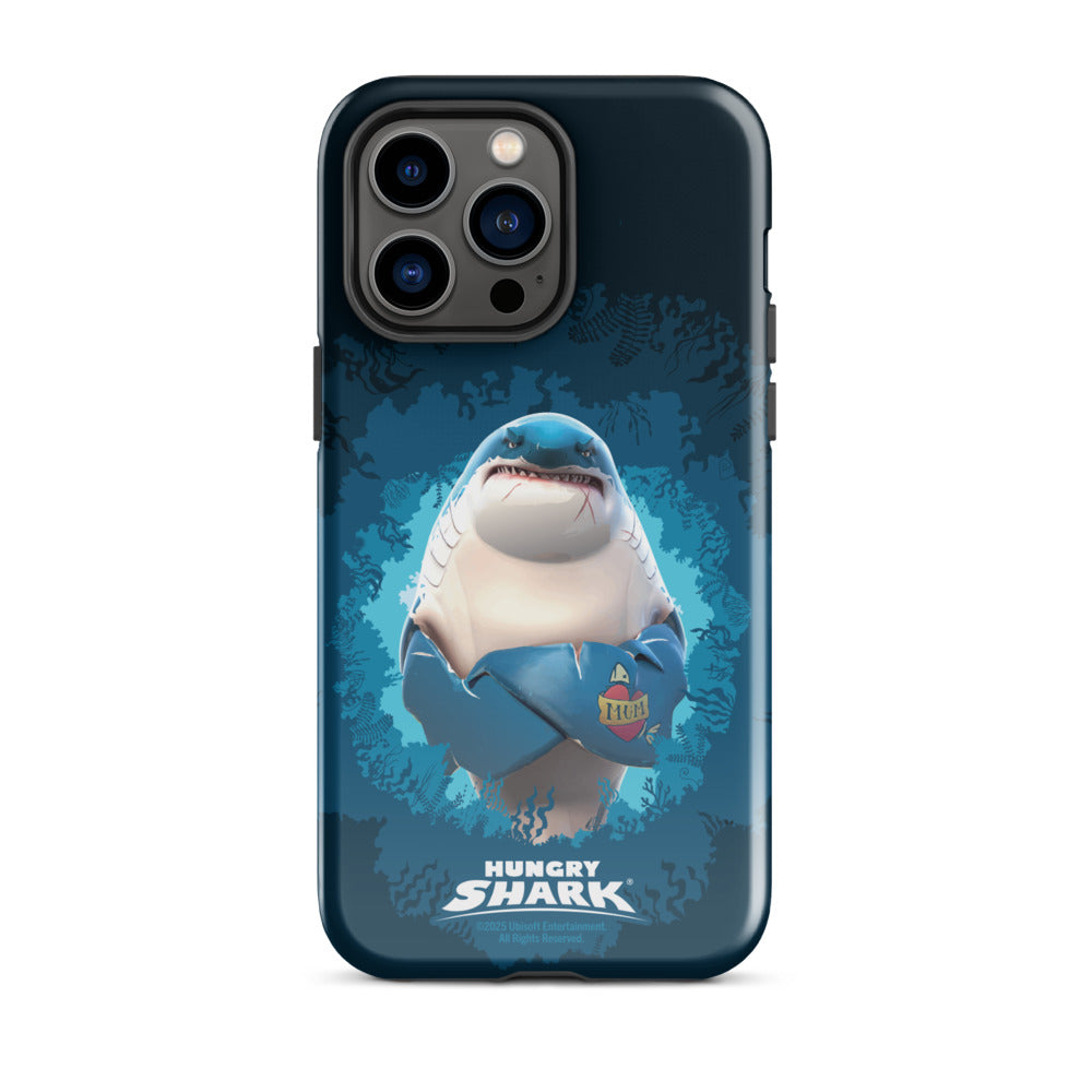 Hungry Shark Great White iPhone Tough Phone Case iPhone 14 Pro Max