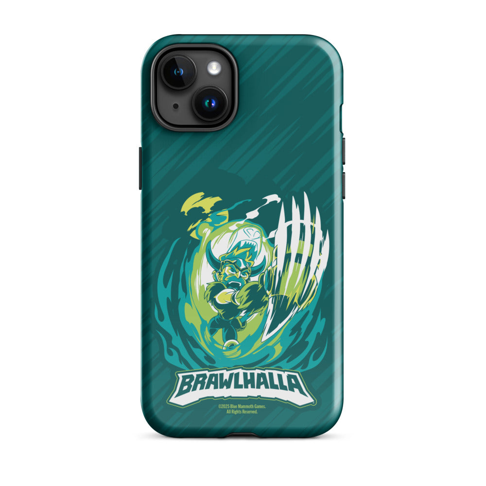 Brawlhalla Bödvar iPhone Tough Phone Case iPhone 15 Plus