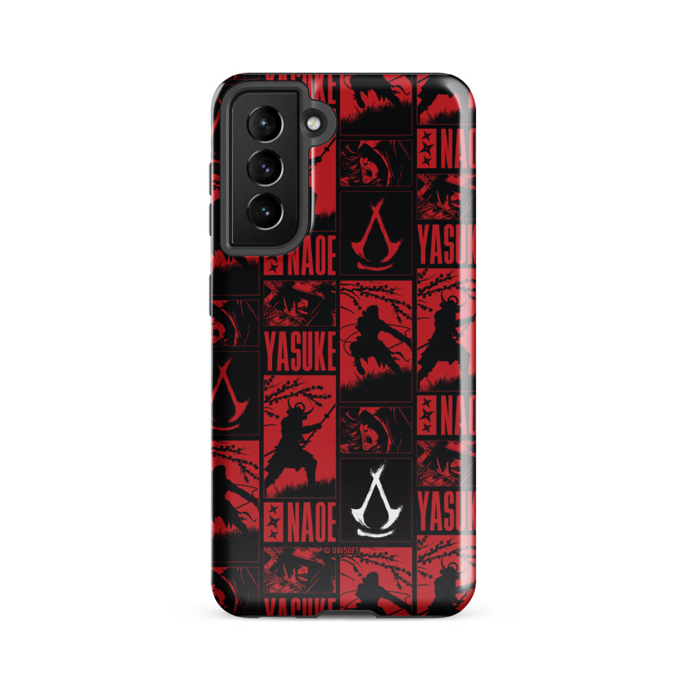 Assassin's Creed Names Samsung Tough Phone Case Samsung Galaxy S21 Fe