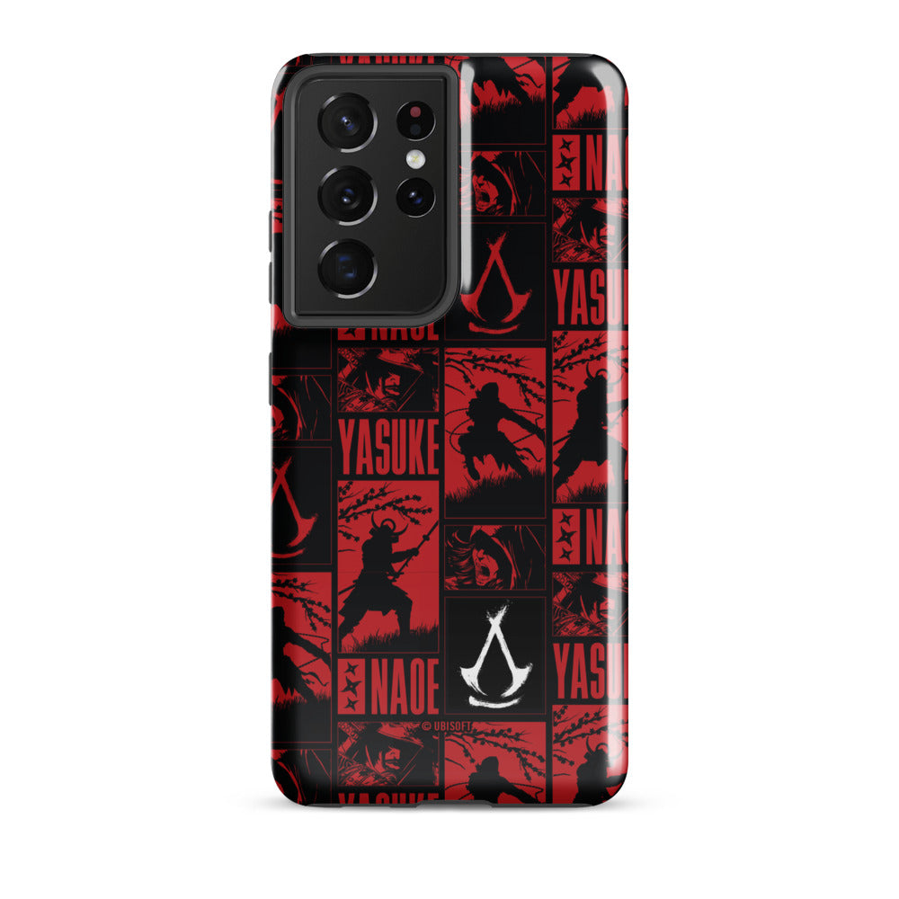 Assassin's Creed Names Samsung Tough Phone Case Samsung Galaxy S21 Ultra