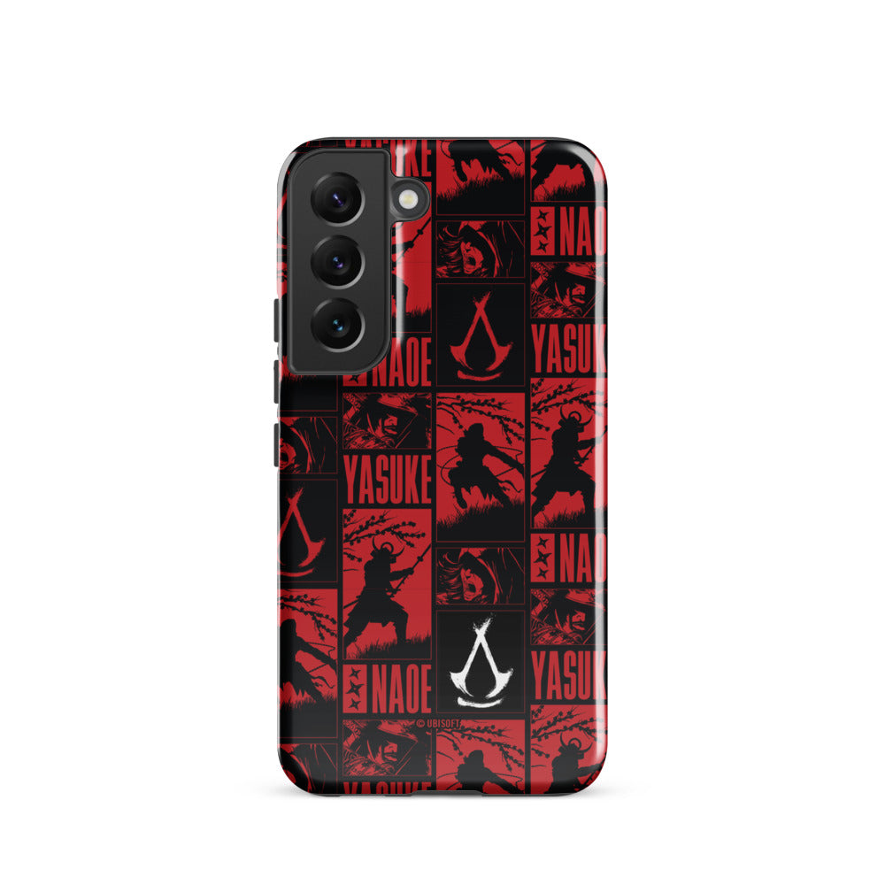 Assassin's Creed Names Samsung Tough Phone Case Samsung Galaxy S22
