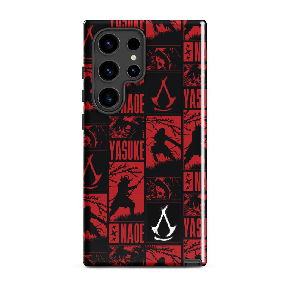 Assassin's Creed Names Samsung Tough Phone Case Samsung Galaxy S24 Ultra