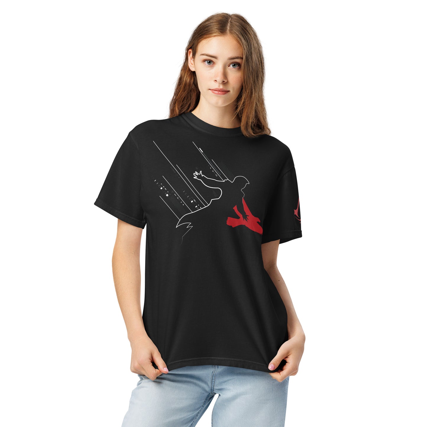 Assassin's Creed Comfort Colors T-Shirt Leap Of Faith