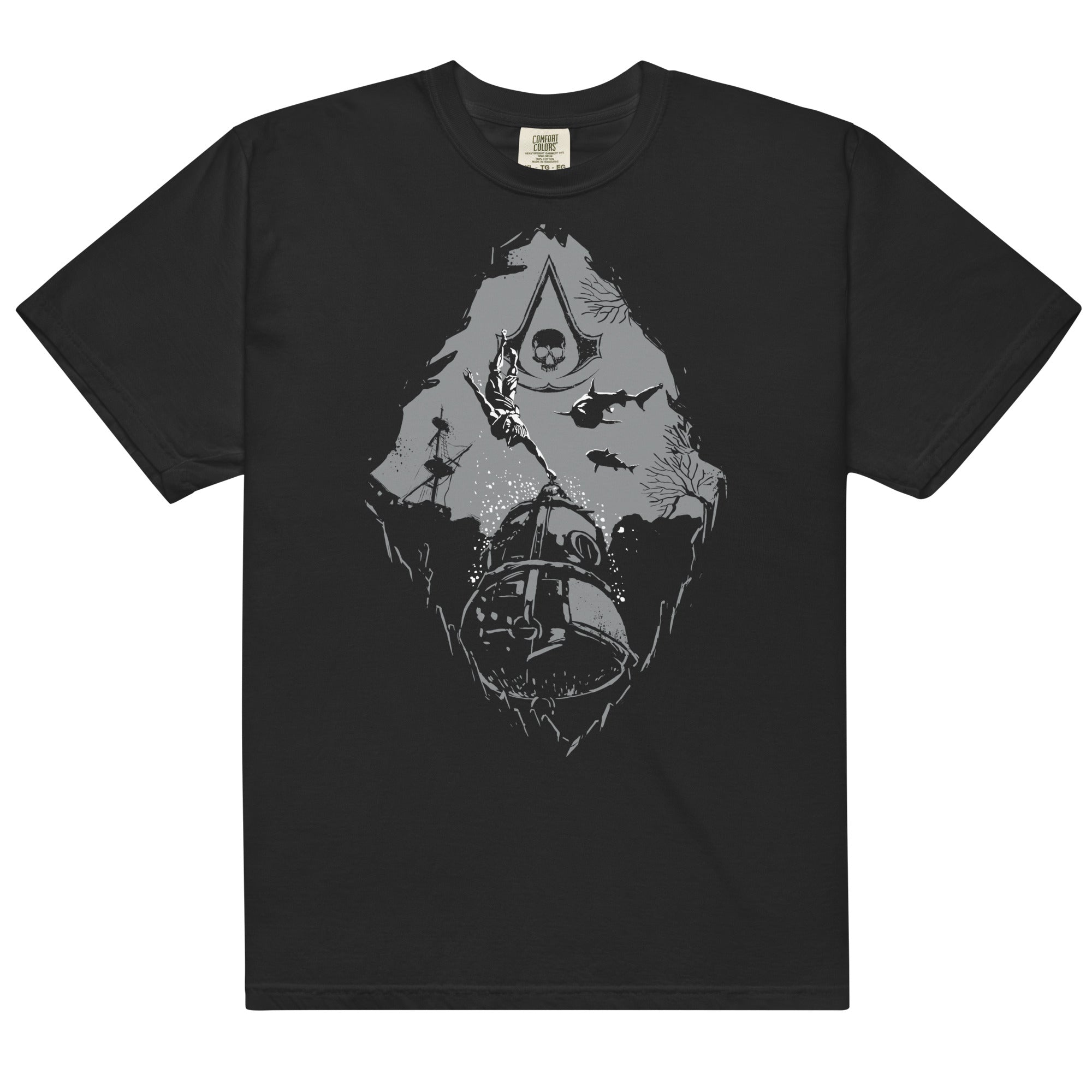 Assassin's Creed: Black Flag Resynced Comfort Colors T-Shirt
