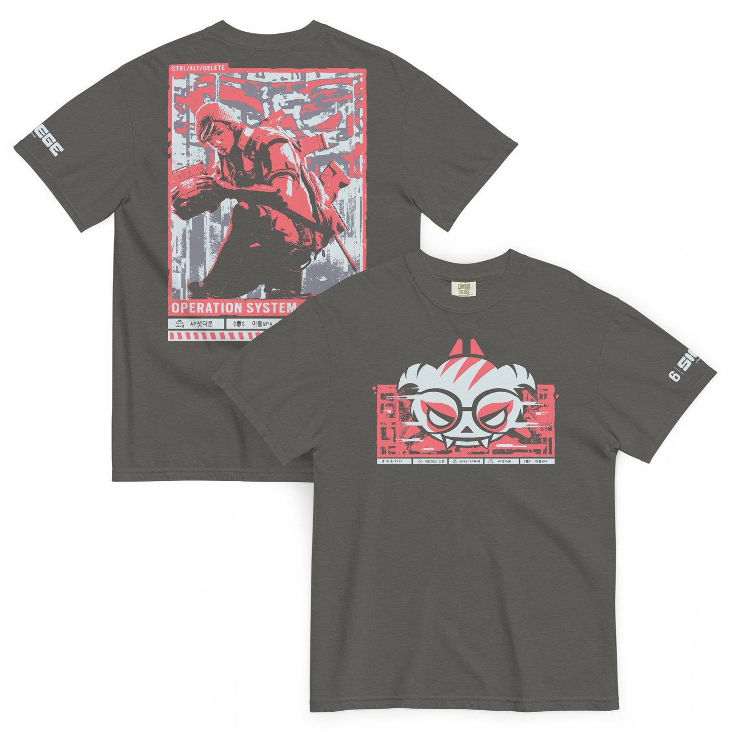 Six Siege Comfort Colors T-Shirt Dokkaebi Override