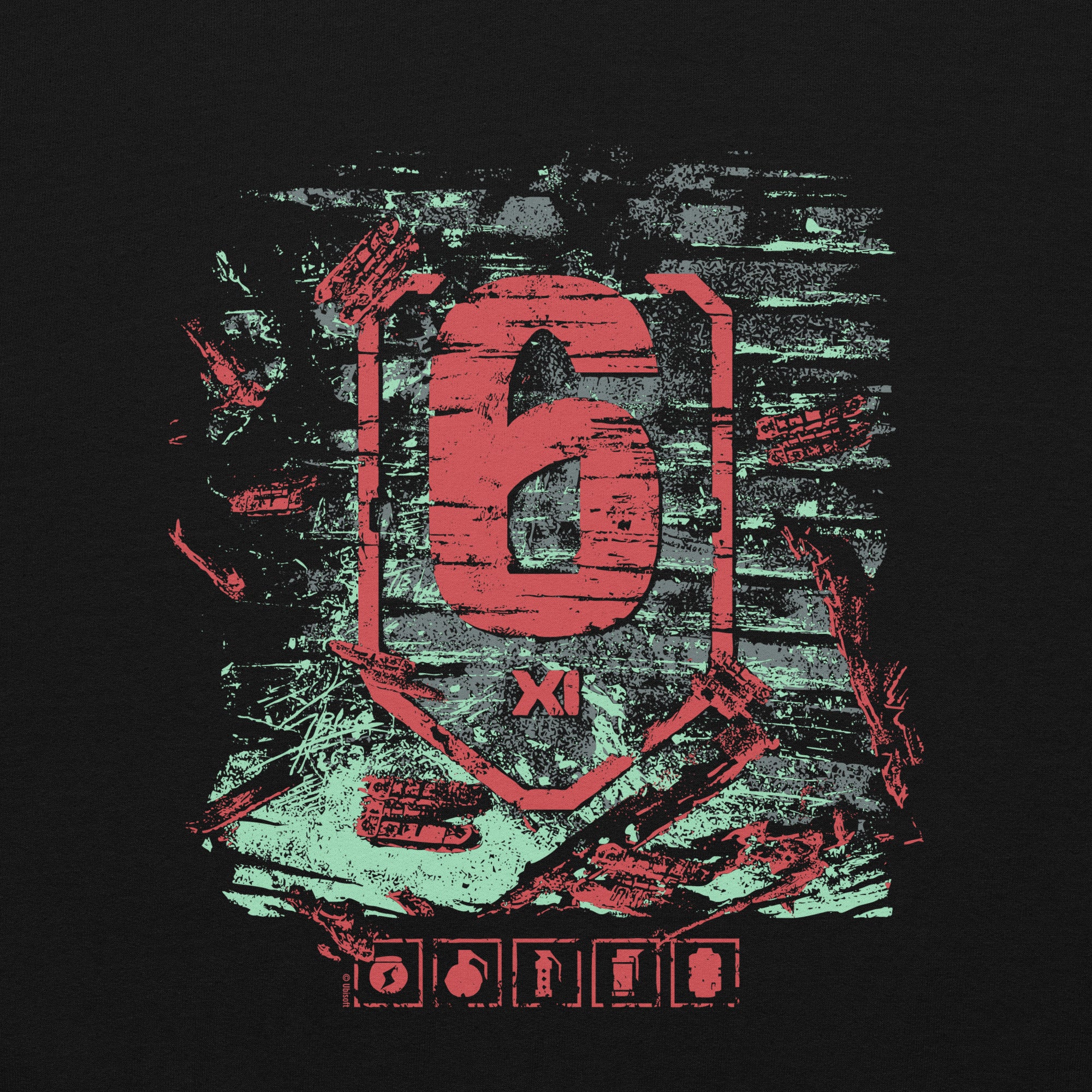 Ubisoft Six Siege Hoodie Operation Silent Hunt Apparel – The