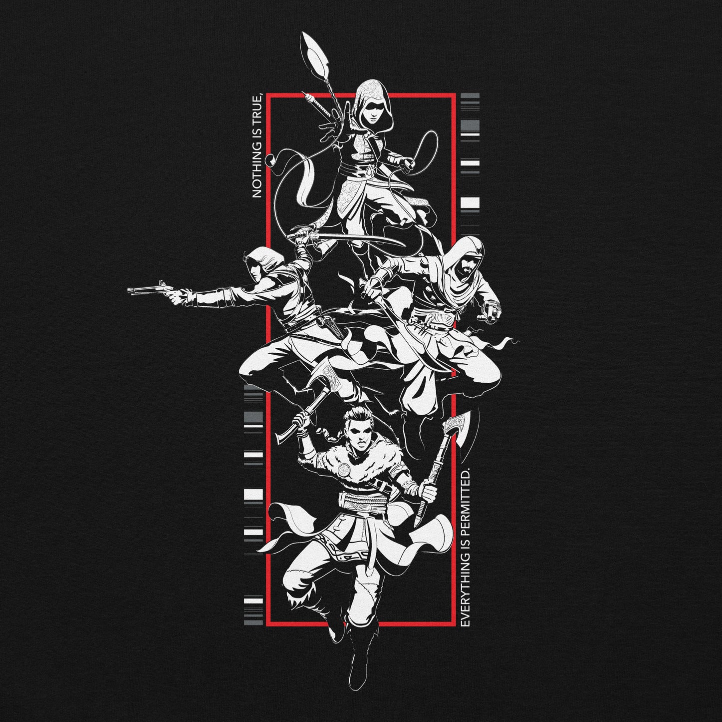 Assassin's Creed Embroidered Hoodie Legacy
